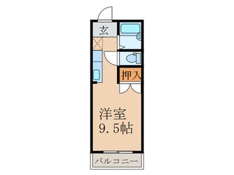 間取図 プロスパー小波瀬