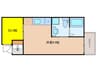 仮)ガレット南福岡 1SRの間取り