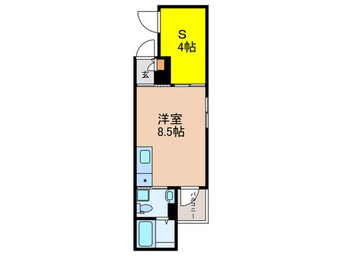 間取図 仮)ガレット南福岡