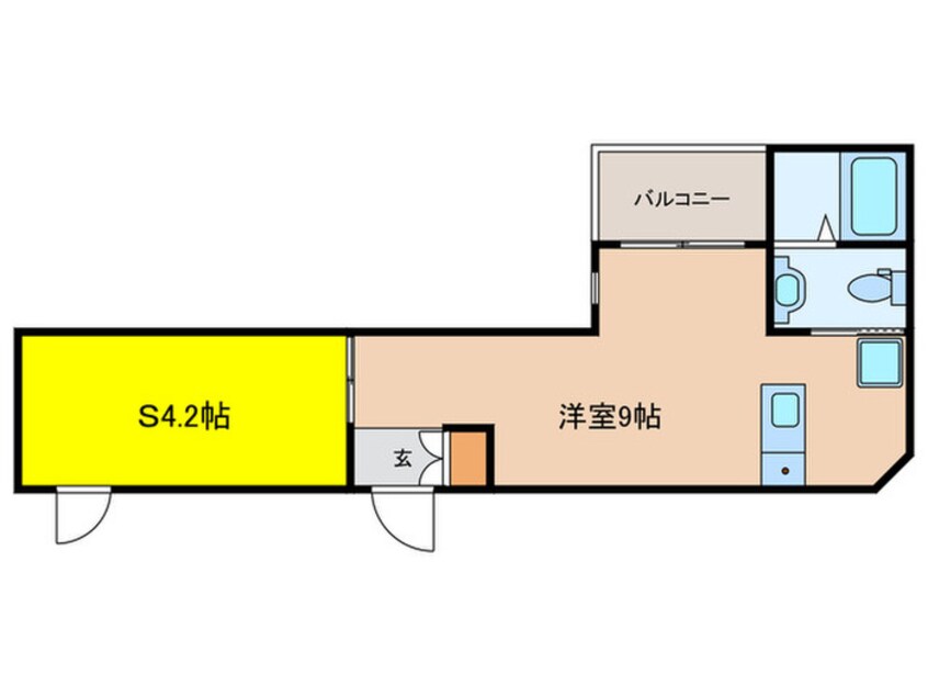 間取図 仮)ガレット南福岡