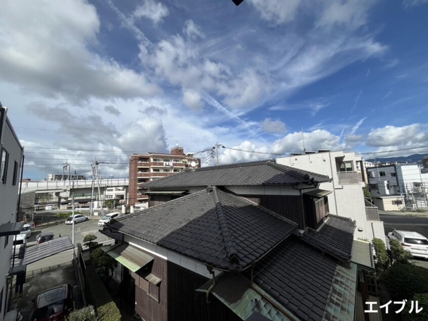 室内からの展望 ガレット南福岡