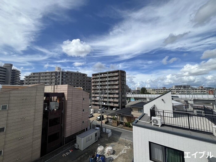 室内からの展望 ガレット南福岡
