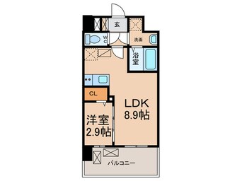 間取図 スカイパレス空港東