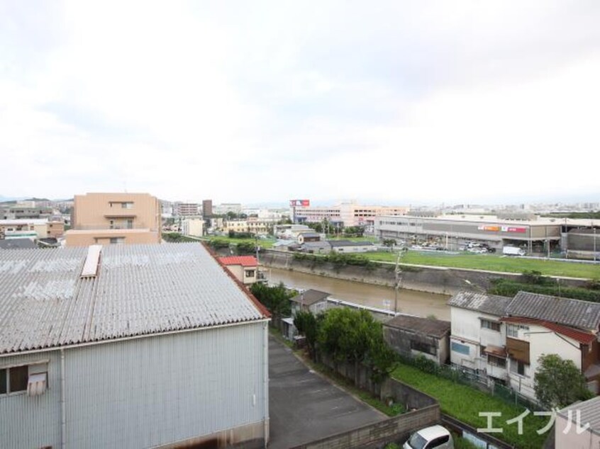 室内からの展望 スカイパレス空港東