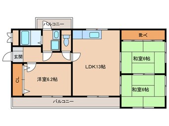 間取図 アークヒルズ三宅
