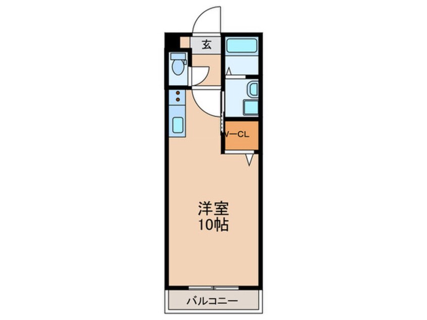間取図 Ａ．ＲＥＫ　ＳＨＩＲＯＹＡＭＡ