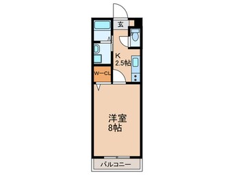 間取図 Ａ．ＲＥＫ　ＳＨＩＲＯＹＡＭＡ