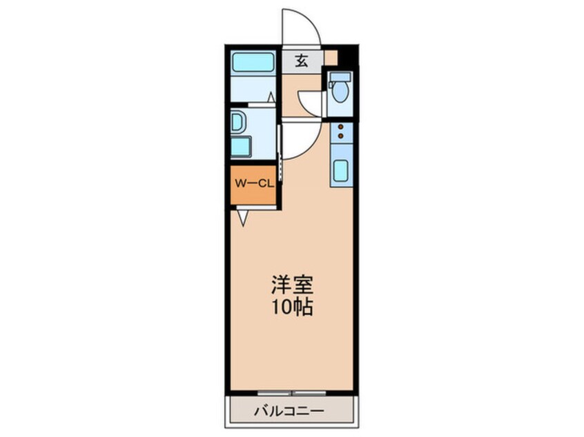 間取図 Ａ．ＲＥＫ　ＳＨＩＲＯＹＡＭＡ