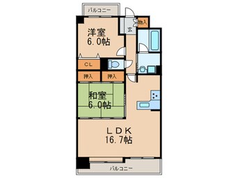 間取図 アルタコ－ト２１