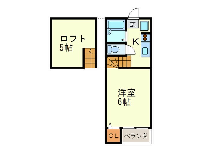 間取り図 ル－ブル平尾