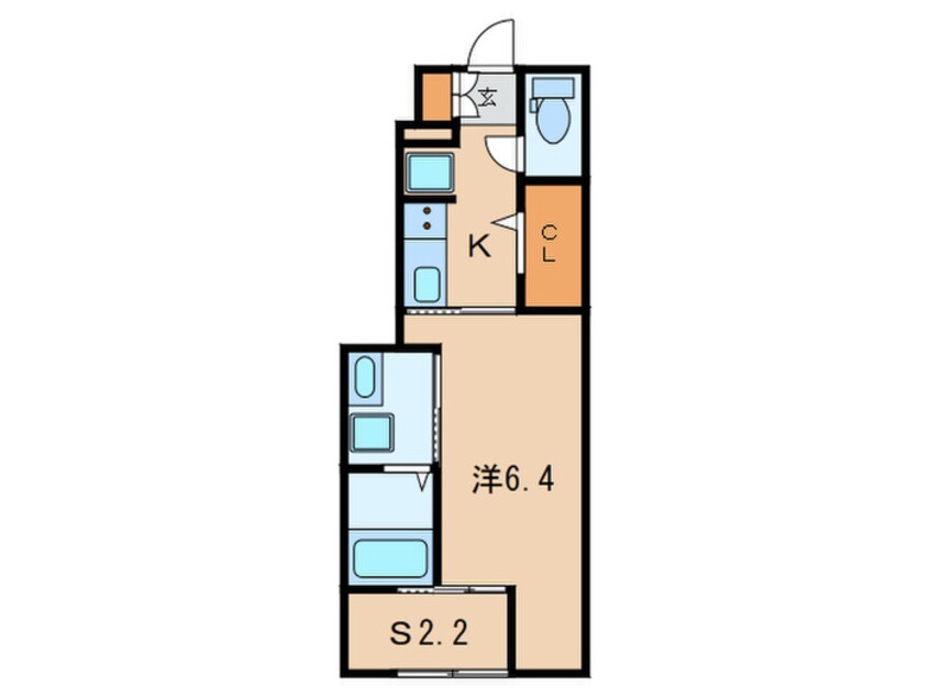 間取図 プレミール宇佐