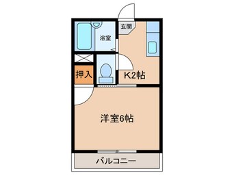 間取図 セレンディー小松原