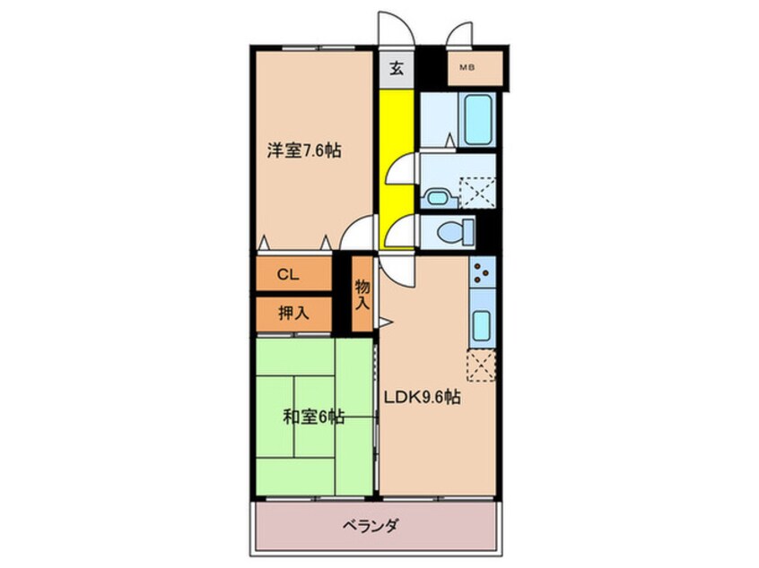 間取図 ビューポイント