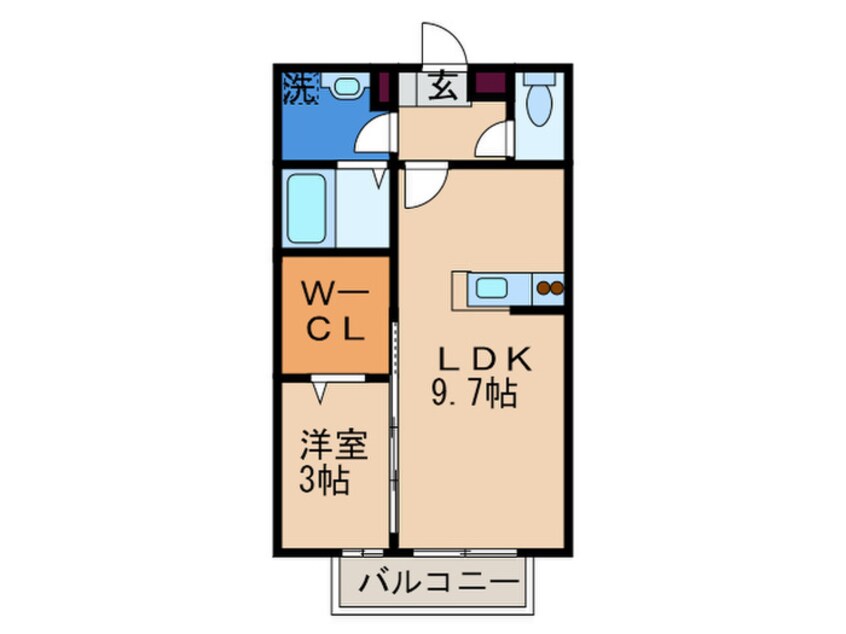 間取図 オーク