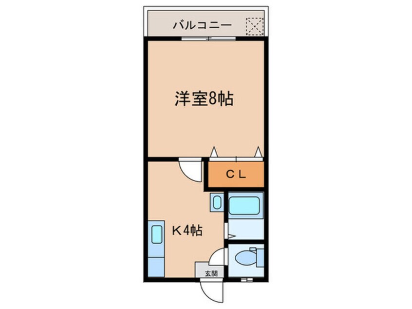 間取図 オ－ク直方