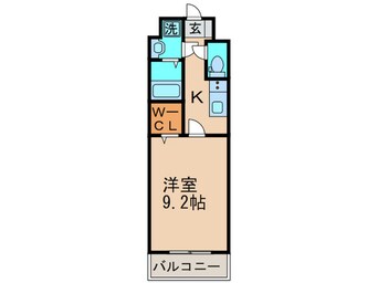 間取図 エヴァーグリーンR