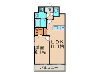 間取図 エヴァーグリーンR