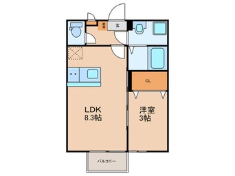 間取図 JAM　C棟