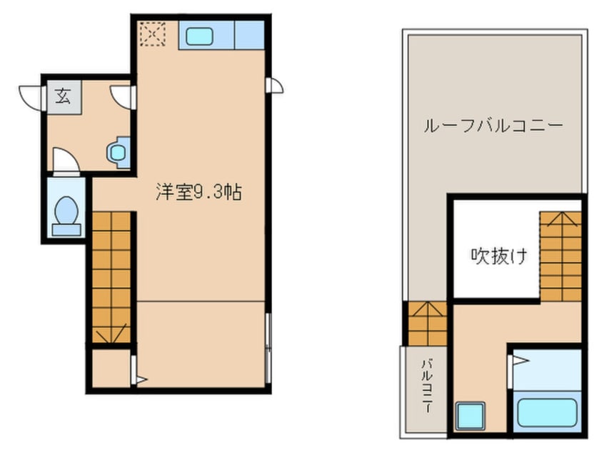 間取図 MAISONETICレイサ