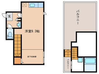 間取図 MAISONETICレイサ