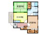 ＴＥＲＥＳＡ　ＨＯＵＳＥ 2DKの間取り