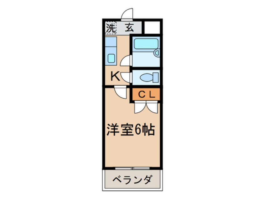 間取図 ランセル浅川