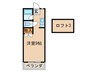 シティベール南八千代 1Rの間取り