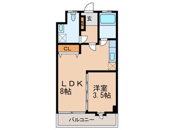 間取図 メイワコンチネンタル