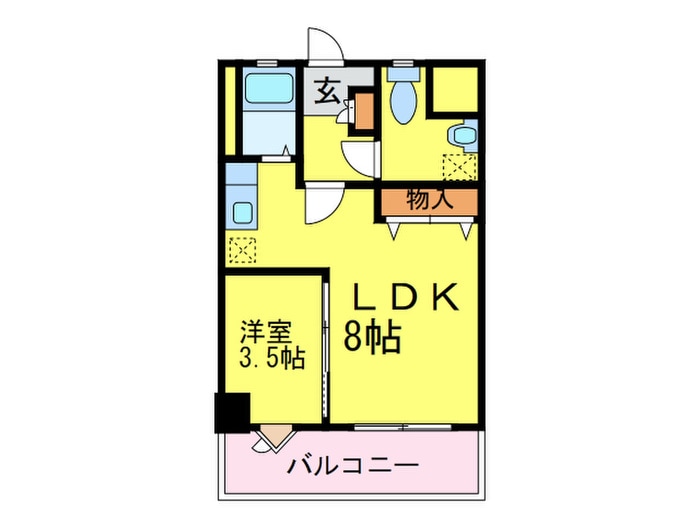 間取り図 メイワコンチネンタル
