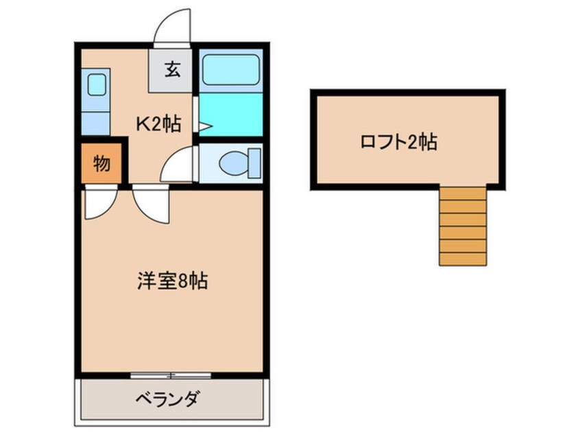 間取図 アミュ－スメント志免