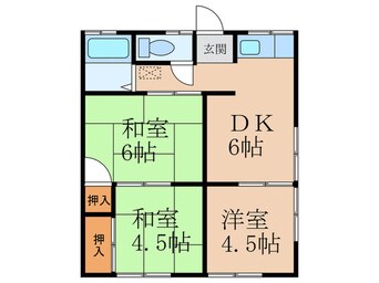 間取図 進尾アパート