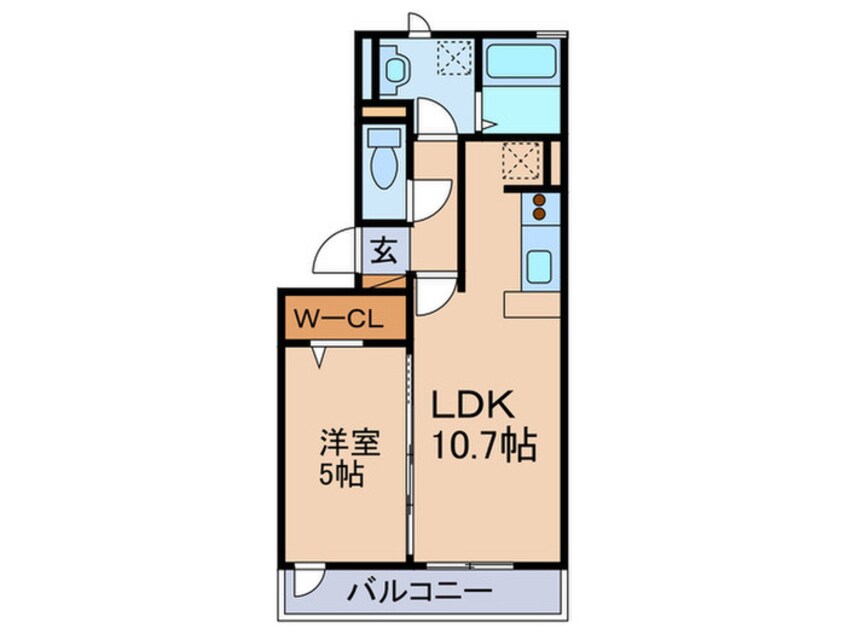 間取図 アリス京町壱番館