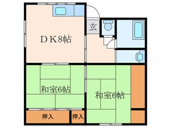 間取図 正津町アパート