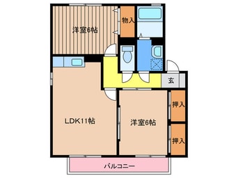 間取図 タッチアネックスＣ