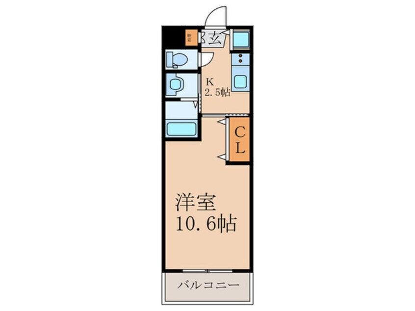 間取図 ＧＲＯＵＮＤＩＳＴ横田