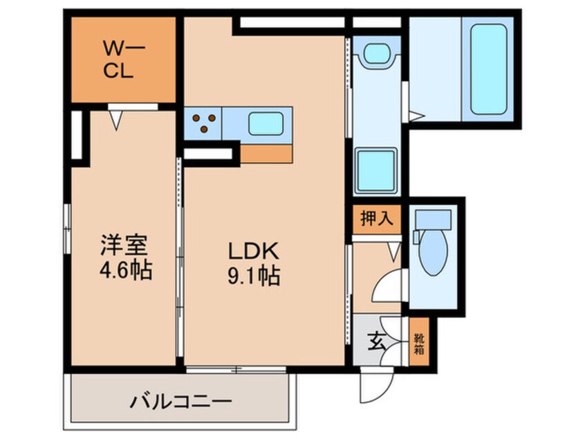 間取図 セントラル姶良