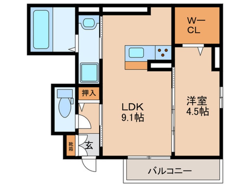間取図 セントラル姶良
