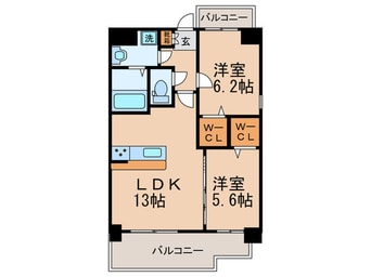 間取図 ファーストポイント東比恵