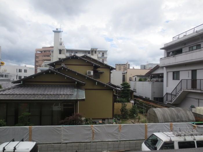 室内からの展望 ファーストポイント東比恵