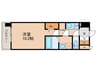SーRESIDENCE新町Agog 1Kの間取り