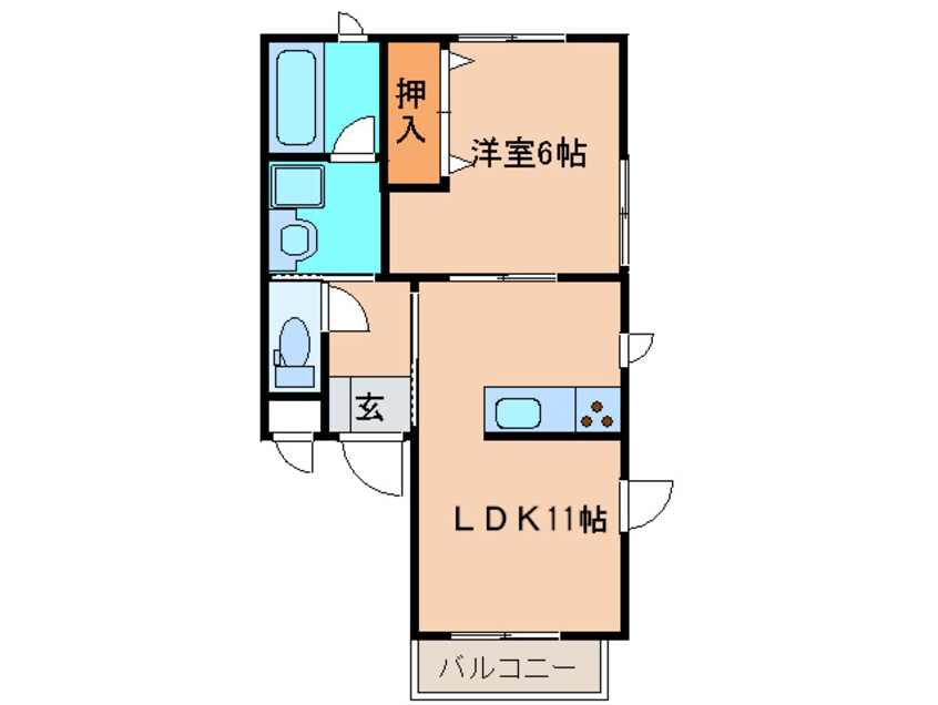 間取図 ア－ルエムハイツ篠崎Ⅱ