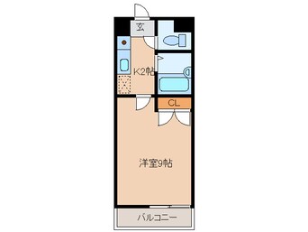 間取図 アリエス城野