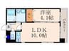 オアシス守恒 1LDKの間取り