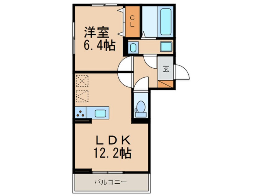 間取図 フロイデ仲原