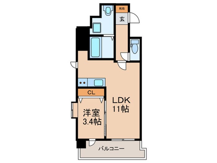 間取り図 第48川崎ビル