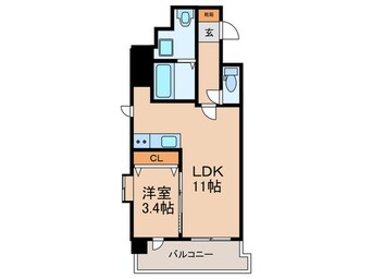 間取図 第48川崎ビル