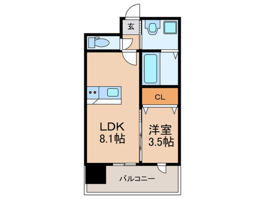 間取図 第48川崎ビル