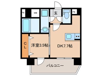 間取図 第48川崎ビル