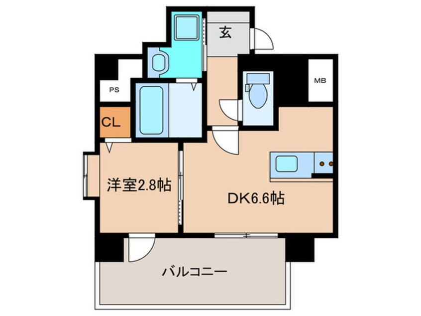 間取図 第48川崎ビル