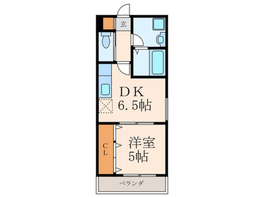 間取図 フェリ－チェ原町